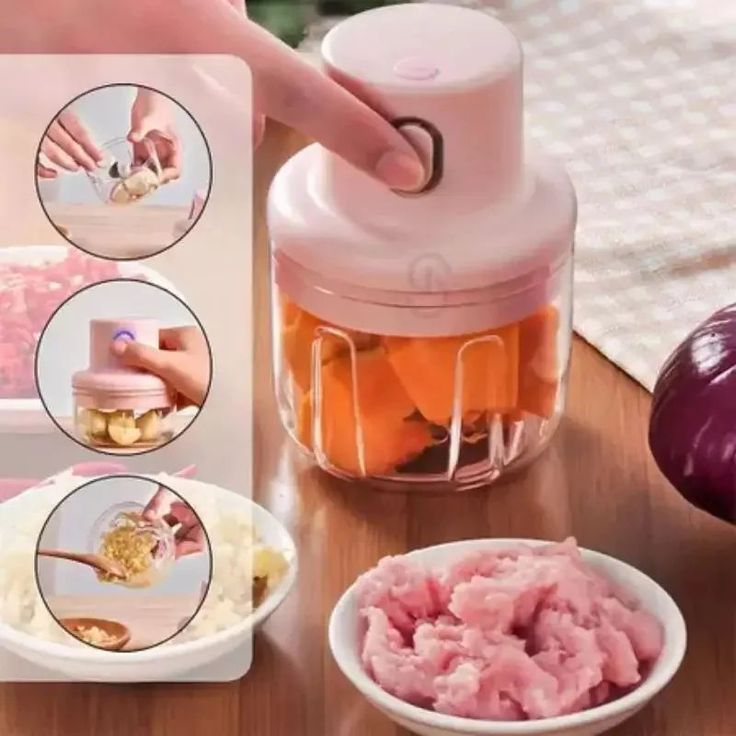 Mini procesador de Alimentos  Electrico PREMIUM