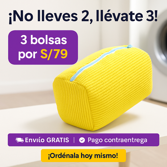 Bolsa para lavar Zapatillas👟 en la Lavadora PREMIUM🧼