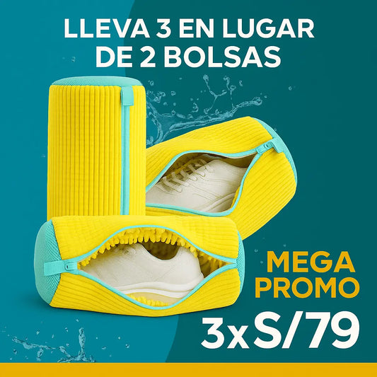 Bolsa para lavar Zapatillas👟 en la Lavadora PREMIUM🧼