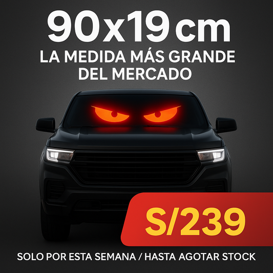 Panel Led De Ojos Animados + App + Control Remoto/publicidad Negro-FLEXIBLE PROGRAMABLE