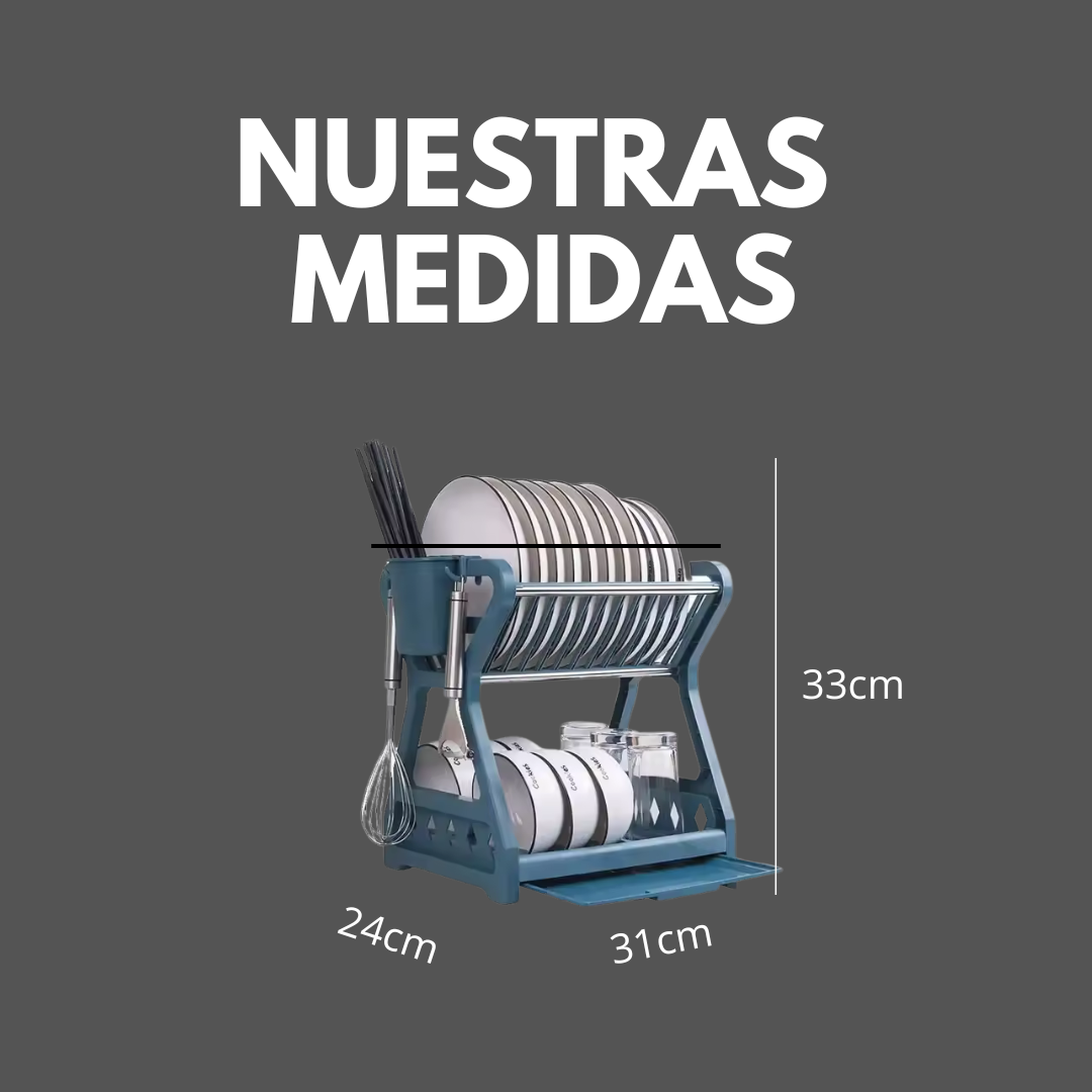 Escurridor de platos Plástico ABS