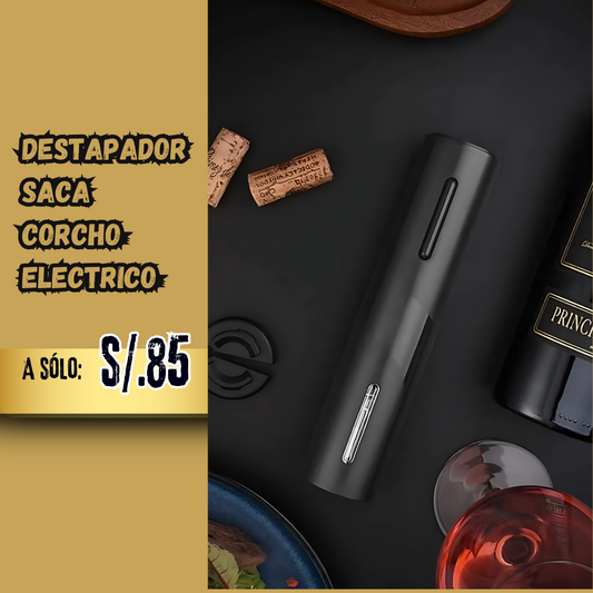 DESTAPADOR SACA CORCHO ELÉCTRICO🍷