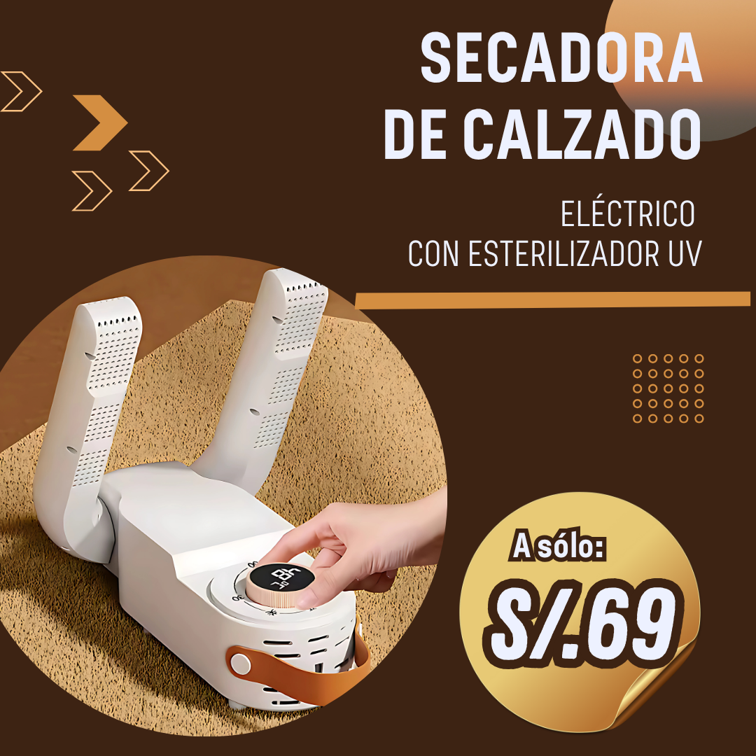 Secador de Calzado /Zapatillas CON LUZ UV Esterilizador👟
