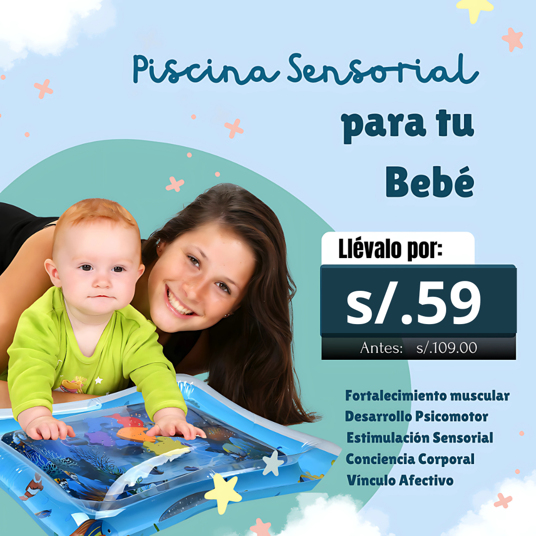 Piscina Sensorial-Estimulación Temprana para tu Bebé👶🏼